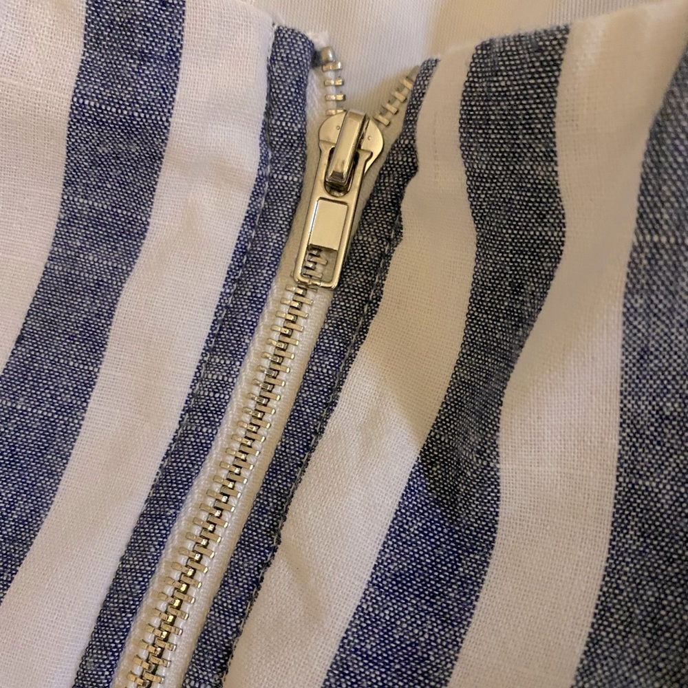 Princess Polly White and Blue Romper - Picture 4 of 4